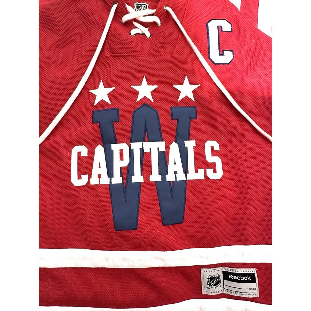 Reebok Washington Capitals Jersey Womens S Red Excellent Ovechkin Winter 2015 - Picture 10 of 16